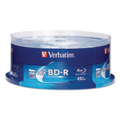 Verbatim BD-R Blu-Ray Disc, 25 GB, 16x,